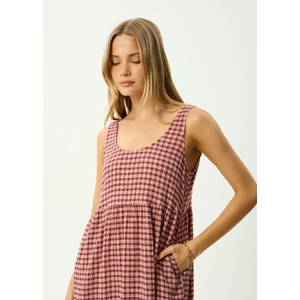 Capricorn - Seersucker Midi Dress