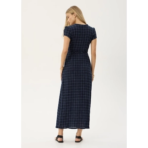 Felicity - Hemp Seersucker Maxi Dress