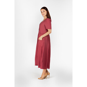 Olivia - Hemp Midi Dress