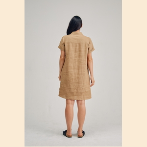 Stella - 100% Hemp Shirt Dress