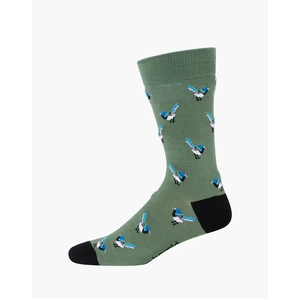 Men's Patterned Bamboo Socks - Assorted