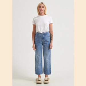 Shelby - Hemp Denim High Waist Wide Leg Jeans