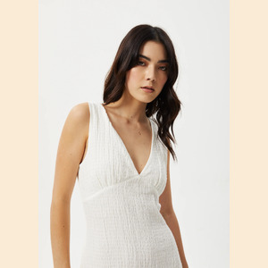 Focus - Seersucker Maxi Dress