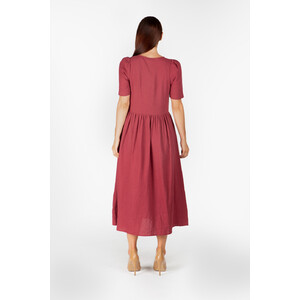 Olivia - Hemp Midi Dress