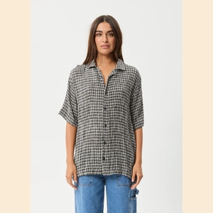 Asta - Hemp Seersucker Regular Shirt
