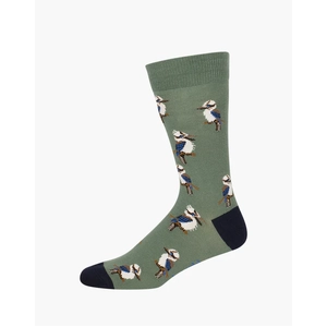 Men's Patterned Bamboo Socks - Assorted