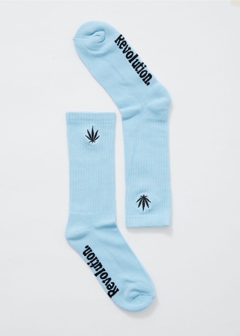 Happy Hemp - Socks One Pack - Sky Blue - OS