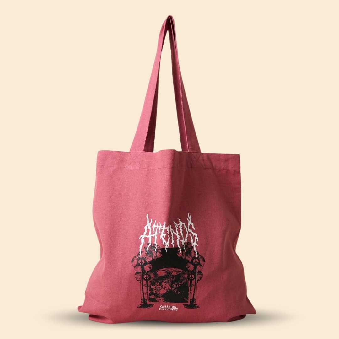 Earthling - Hemp Tote Bag - Rose - OS