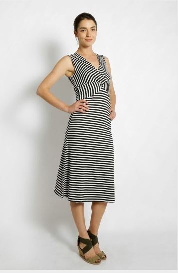 Bamboo Stripe Maxi Dress 