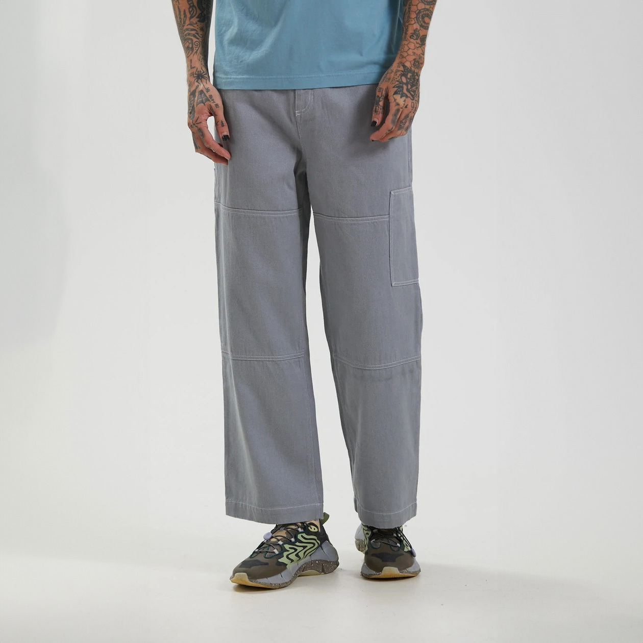Richmond - Hemp Canvas Baggy Workwear Pants