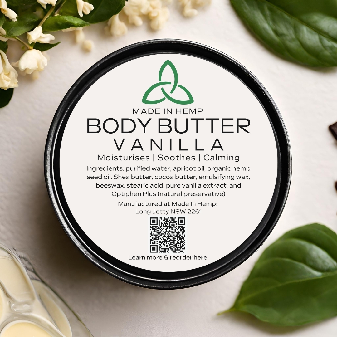 Hemp Body Butter Vanilla