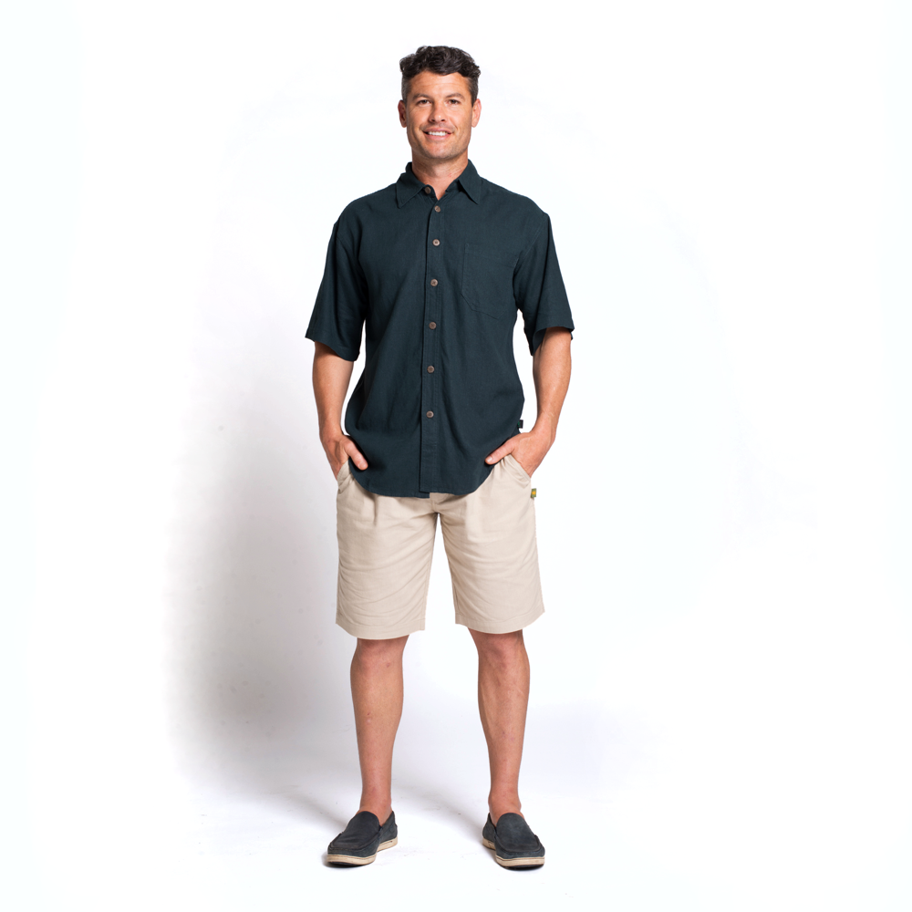 Mens Classic Hemp Shirt Australia | Made In Hemp