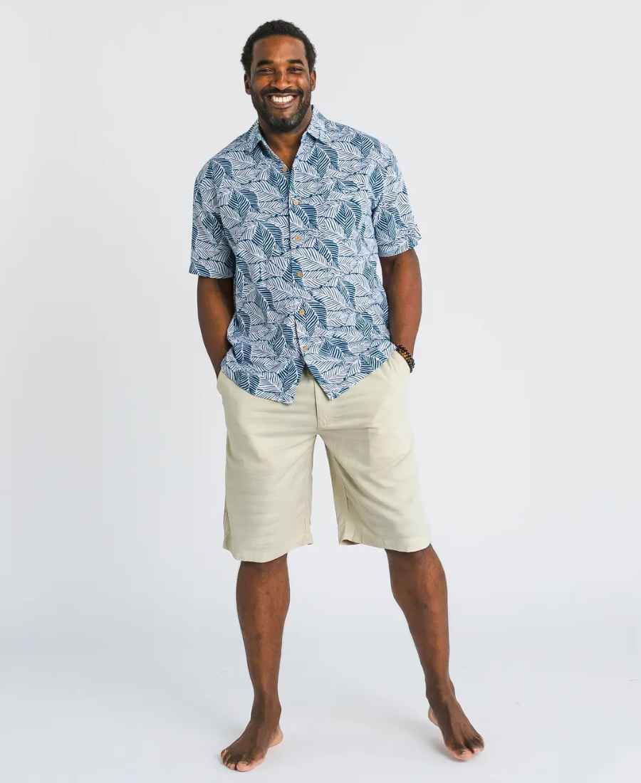 Men's bamboo beach shorts