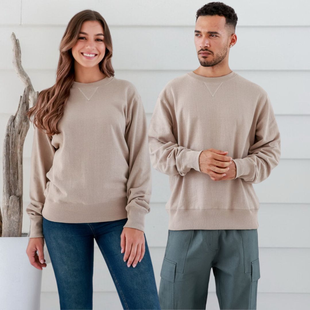 Byron Unisex Hemp Crew Neck Jumper