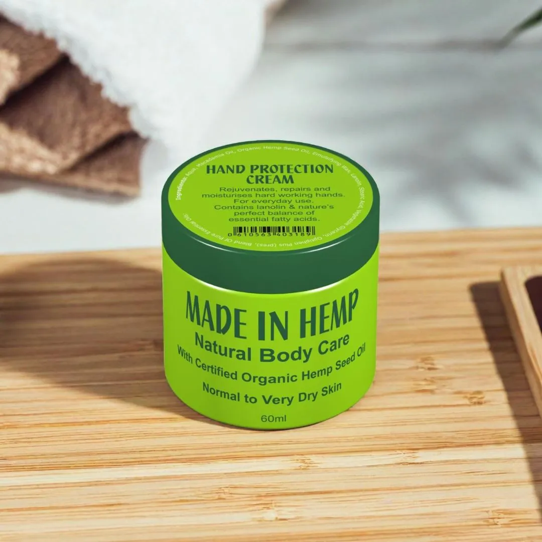 Hand cream and hemp soaps