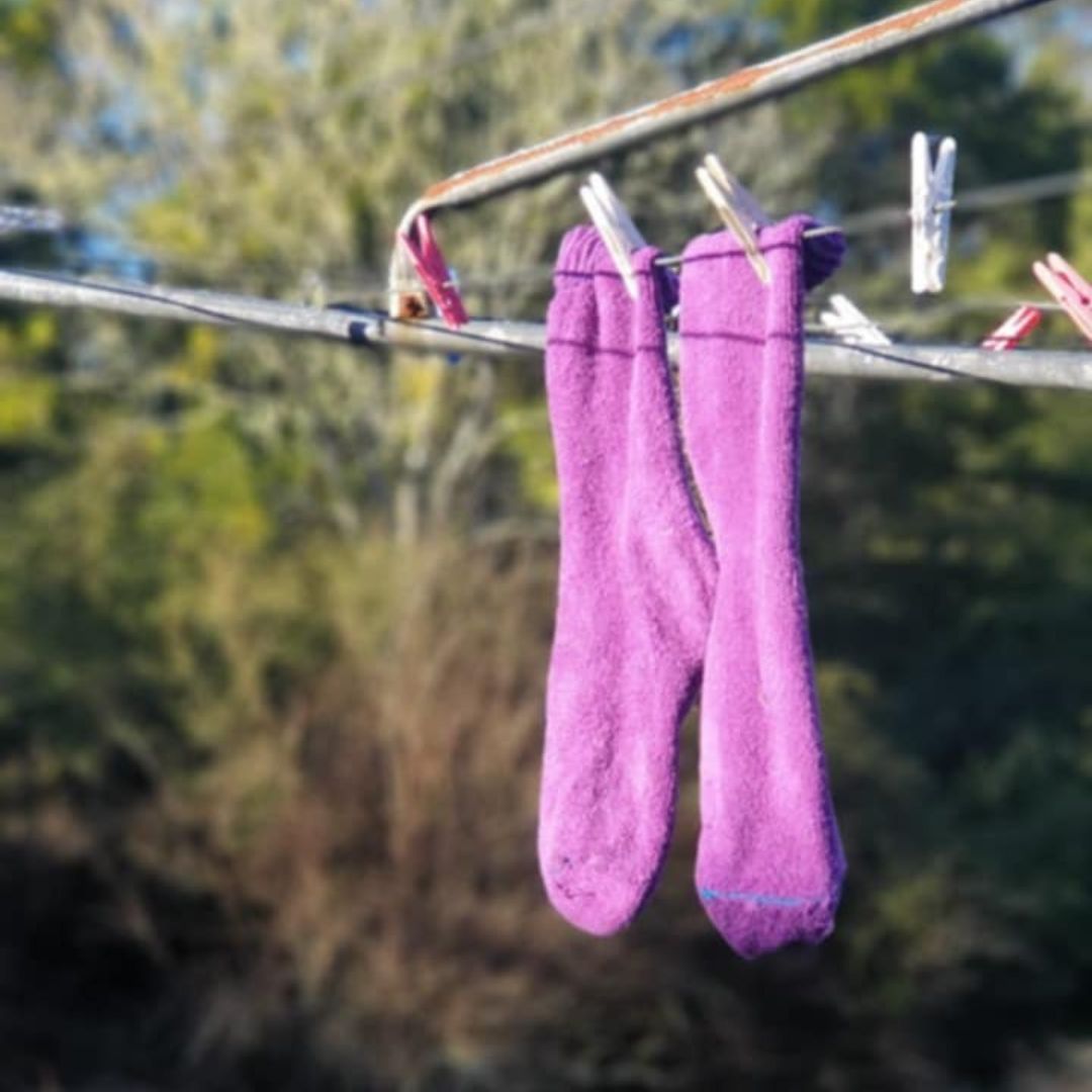 Hemp and bamboo socks and diffuser